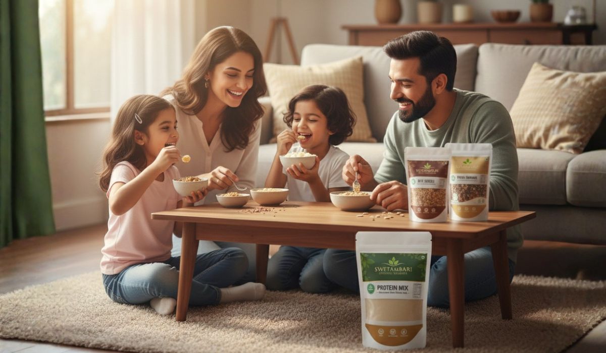 Friends enjoying snacks